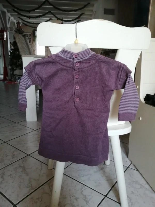Vestido de punto para bebé Kiabi – photo 4